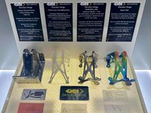 Some modern exhibits in AB, here GKN composites testing info.