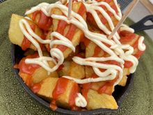 Our "bravas" potatoes
Nuestras patatas bravas €12