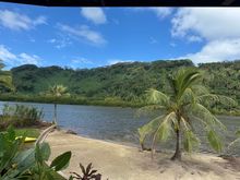 Airbnb lagoon. 