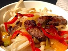 beef noodles (noodles were dry)