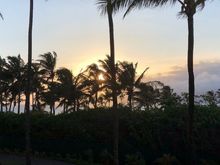 Sunset from the lanai