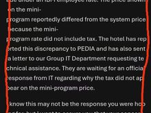 Exhibit C: The Admission. IHG Corporate explicitly admits the billing issue was a "Technical Discrepancy" escalated to IT. Yet, I was banned for pursuing this.