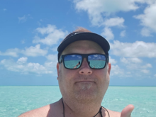 Friday May 9th on Ocean Cay, Bahamas after telling 2 FlyerTalk AvGeeks I'll join them on the Hawaiian inaugural in 3 days.