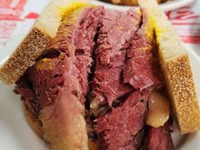 Sandwich de viande fumée