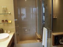 The Japanese sunken bath is very nice
