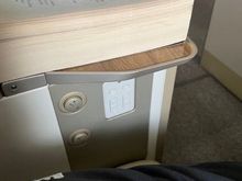 Trip 1 - The buttons for reclining the seat and extending the leg support - be careful, reactions when actioning a button is 'violent'. 