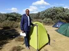 camping Mt kenya