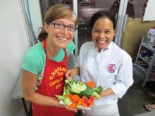 Chef LeeZ Fruit Sculpture and vegetable carving class