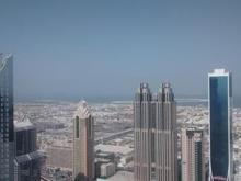 Dubai in the AM from the 43rd floor