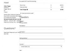 Checkout Page Page 1