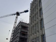 Our room was directly next to the construction site