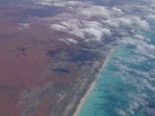 Coast of Westen Australia on an SQ flight SIN-SYD 15 feb 2020