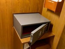 wardrobe safe iron etc
