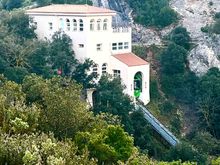 Top station of the Sant Joan Funicular