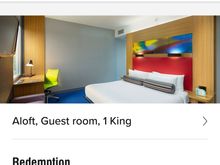 Points Redemption, no mention of included breakfast!