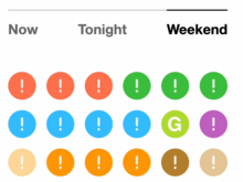 Weekend changes