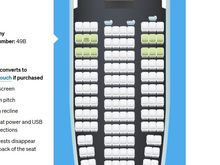 It clearly shows row 49 and 50 as skycouch while seatguru says otherwise