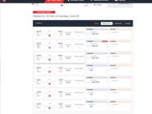 This is the much more limited choice that shows up in multicity
