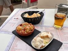 A light tapas dinner