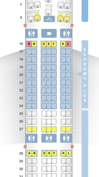 Everything You Want to Know About Where to Sit on a United 764 [767-400 ...
