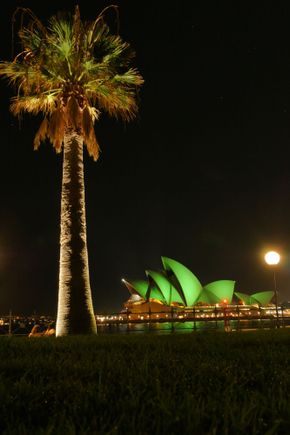 St Patrick's night in Sydney