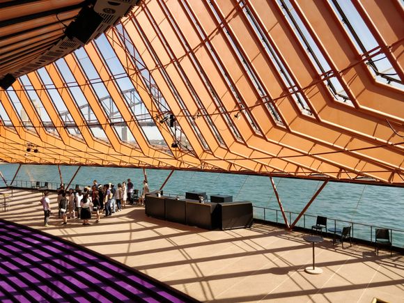 Inside the Sydney opera house