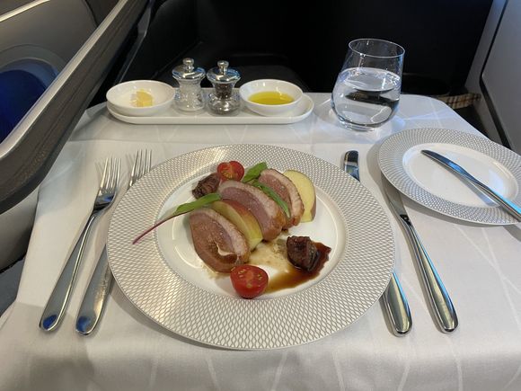 Smoked duck breast
