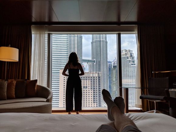 I could get used to this view...
