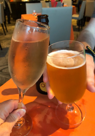 Much fun, bubbles and beer with the Cow and 24
