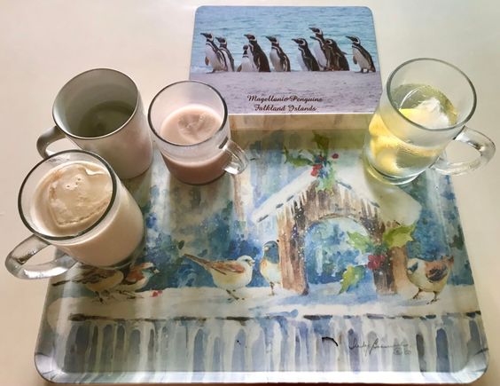 Coconut water , latte , 
