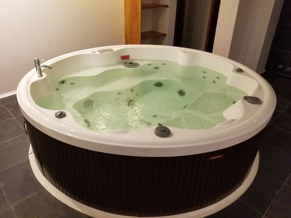 hot tub at the hotel, which I didn't get to use.