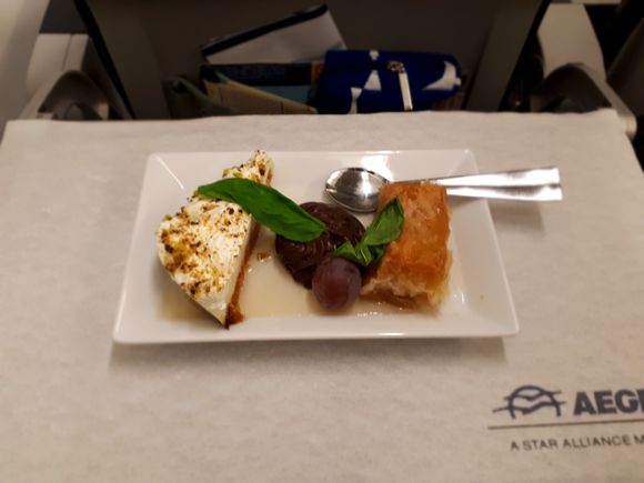 FRA-ATH - J Dessert, evening flight