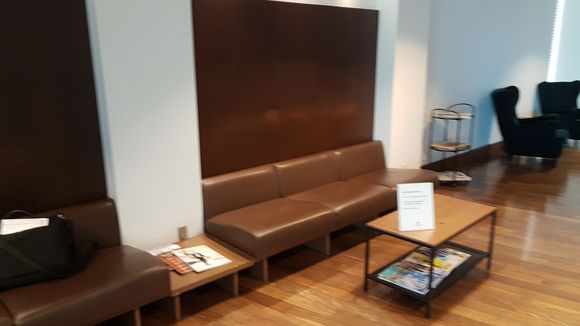 First section - brown sofas, still the same as ever.
