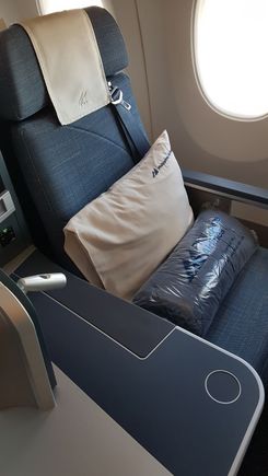 A true window seat for the way home