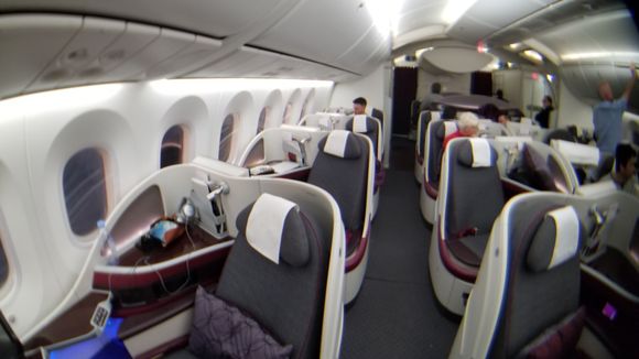 Open cabin layout