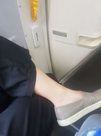 1A Window seat after cabin door has been closed