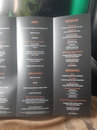 Menu PTY-IST