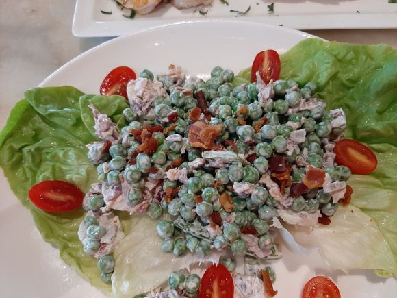 Pea salad