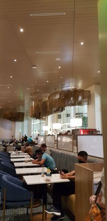 Area around the bar.