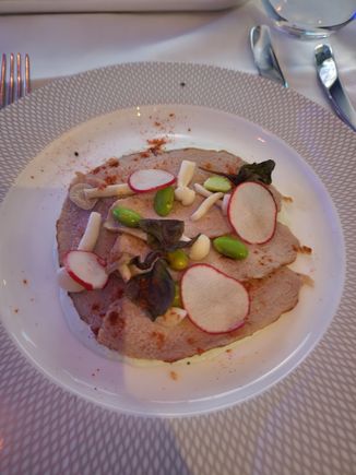 Veal - good but not my favorite carpaccio from BA