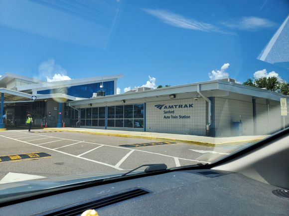Sanford train station building