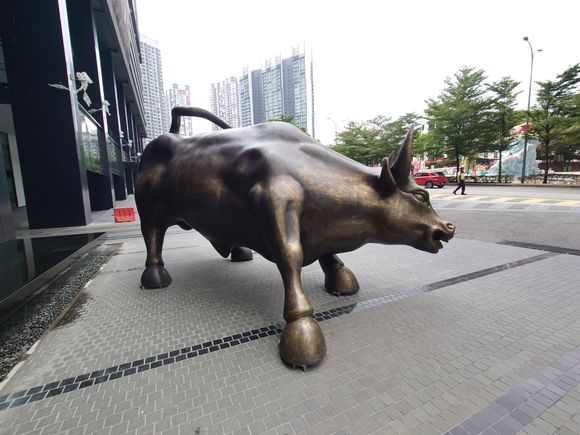 Grab drivers will get lost, ask them to turn into the bull