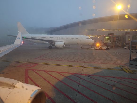 This wetlease(?) Airbus was bound for Alicante