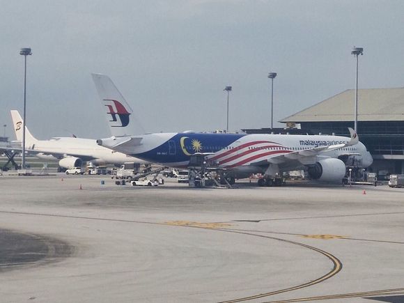 View from the window: This beauty brought me to KUL from LHR