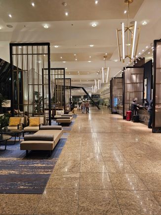 Hotel lobby