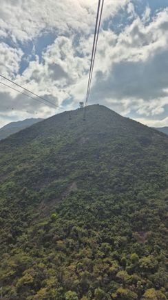 Up the hill 
