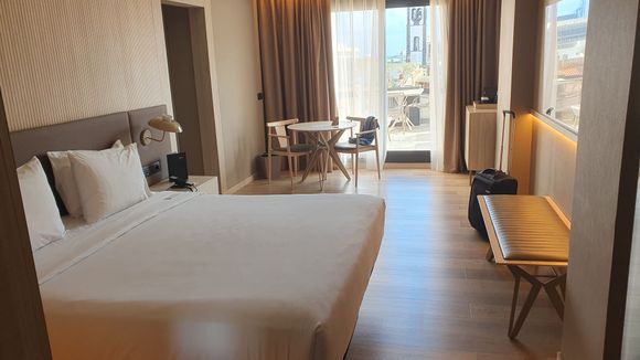 The room