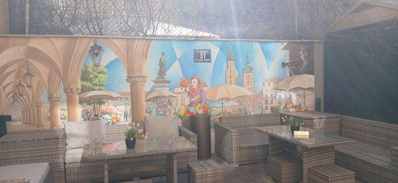 Exterior patio