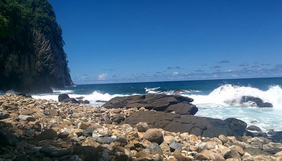 North of the island