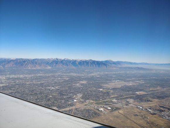 Nice views over the Great salt lake